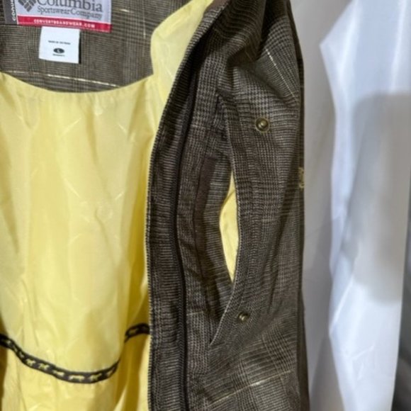 Columbia Convert Brown Gold Snow Jacket Sz L - Picture 8 of 13